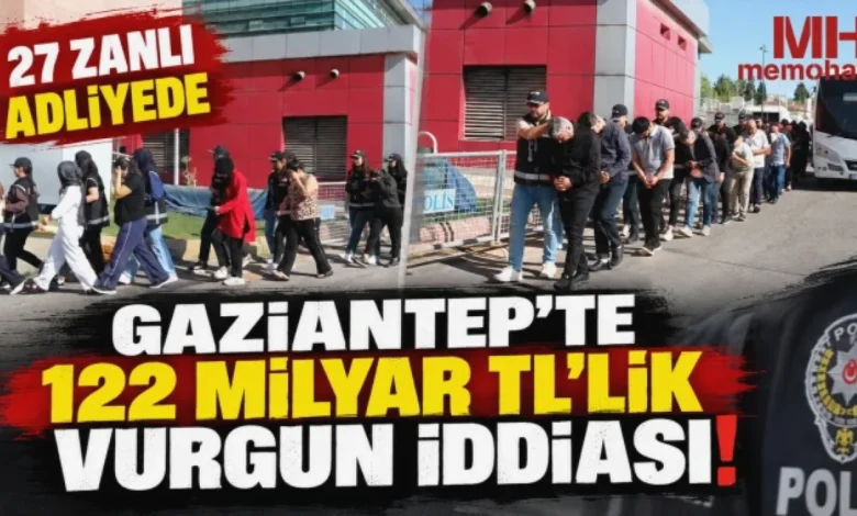 Gaziantep kara para operasyonu - Gaziantep'te 122 Milyar TL'lik Kara Para Operasyonu