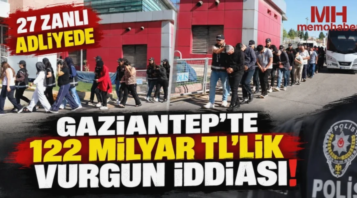 Gaziantep'te 122 Milyar TL'lik Kara Para Operasyonu