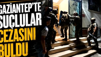 Gaziantep 448 kişi - Gaziantep'te 448 Kişi Yakalandı: Huzur İçin Operasyon