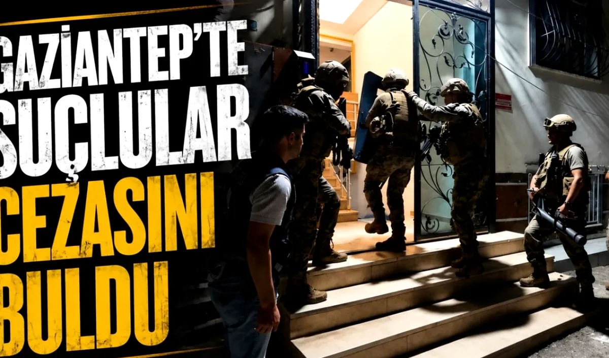 Gaziantep'te 448 Kişi Yakalandı: Huzur İçin Operasyon
