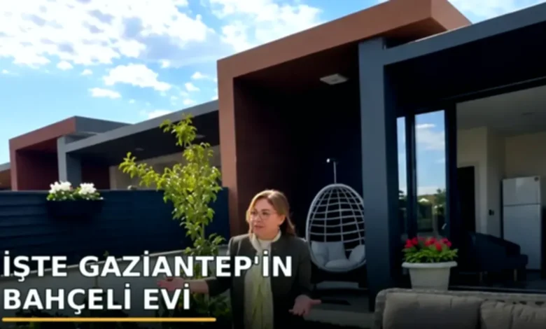 Bahçeli Ev - Gaziantep'te Bahçeli Ev Hayali Gerçekleşiyor