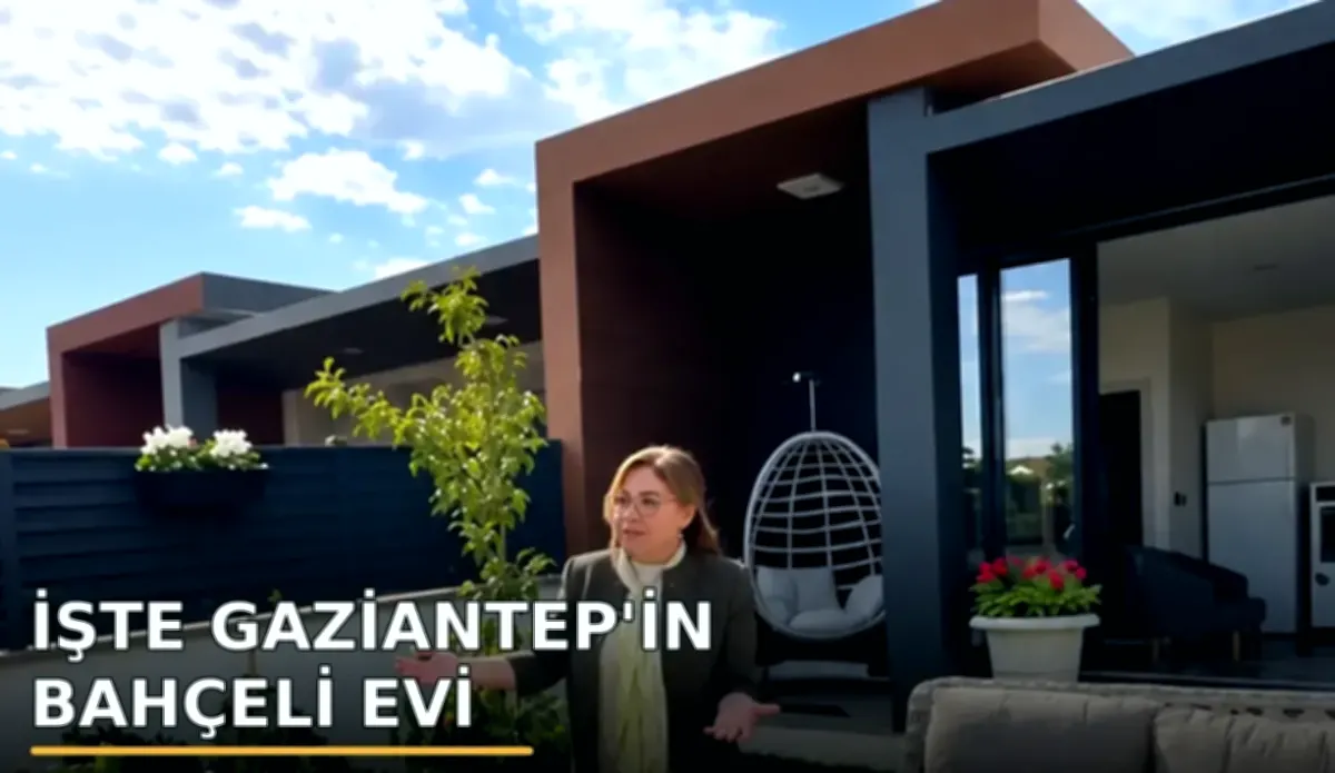 Gaziantep'te Bahçeli Ev Hayali Gerçekleşiyor