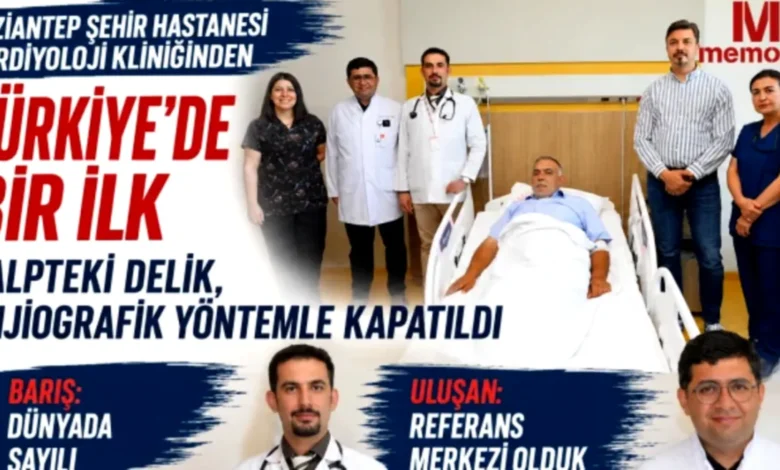 kapalı kalp deliği - Gaziantep'te Kapalı Kalp Deliği Kapandı
