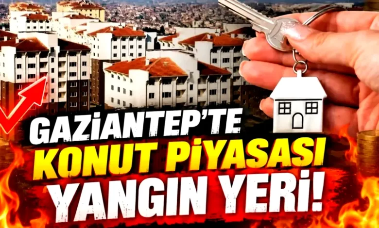 konut satışları - Gaziantep'te Konut Satışları Coştu