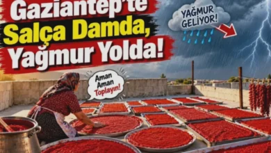 Gaziantep salça - Gaziantep'te Salça Hazırlığı: Yağmur Uyarısı!