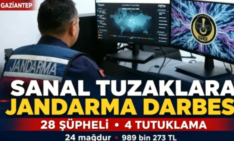 siber dolandırıcılar - Gaziantep'te Siber Dolandırıcılar Çökertildi