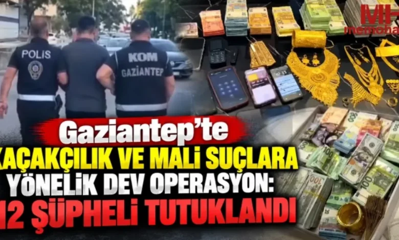 suç gelirleri operasyonu - Gaziantep'te Suç Gelirleri Operasyonu: Milyarlarca Lira H...