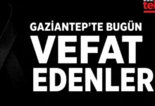 Gaziantep vefatlar - Gaziantep'te Vefatlar: 12 Eylül Acısı
