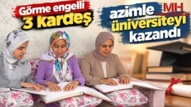 görme engelli kardeşler - Görme Engelli Kardeşler Üniversitede: Gaziantep Azmi