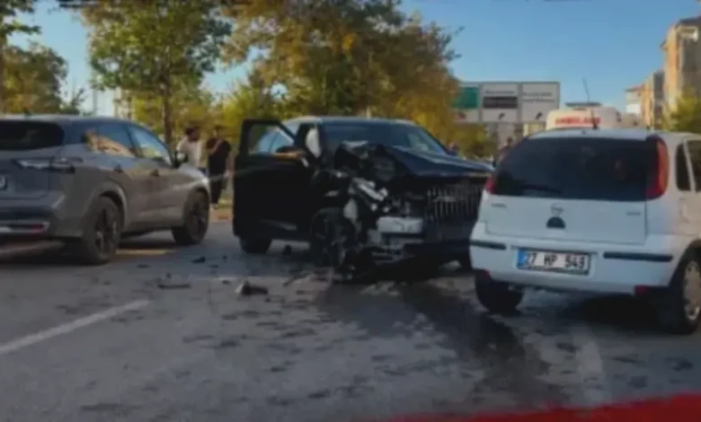 trafik kazası - İbrahimli'de Trafik Kazası: 2 Yaralı