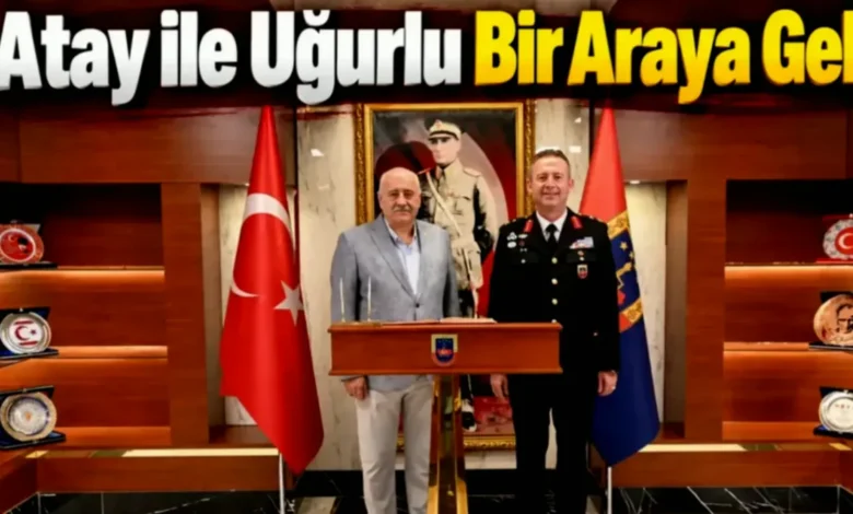 Jandarma Güvenlik - Jandarma Komutanı ve Vekilden Güvenlik Görüşmesi