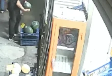karpuz hırsızlığı - Karpuz Hırsızlığı: Antep'te Pişkin Anlar Kamerada