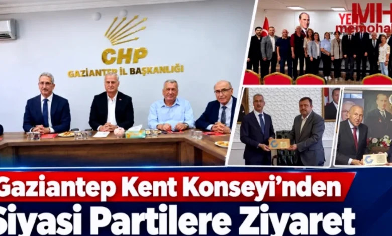 kent konseyi - Kent Konseyi: Ortak Akıl Gaziantep İçin Buluştu