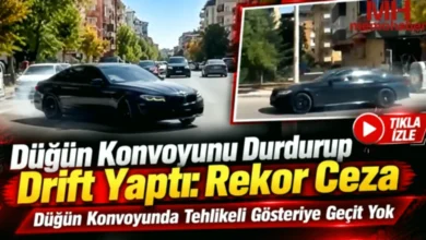konvoy drift cezalar - Konvoyda Drift: Gaziantep'te Cezalar Kesildi