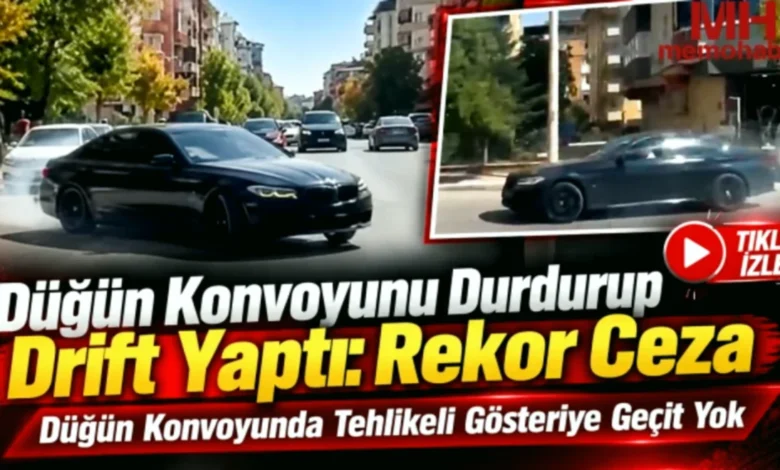 konvoy drift cezalar - Konvoyda Drift: Gaziantep'te Cezalar Kesildi