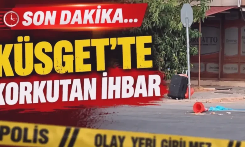 şüpheli valiz - KÜSGET'te Şüpheli Valiz Paniği
