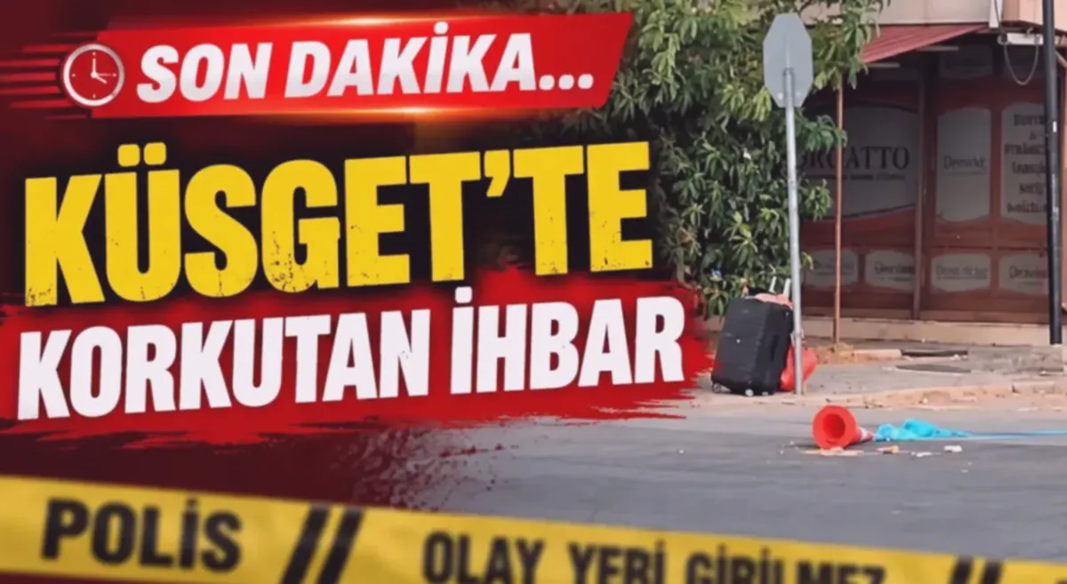 KÜSGET'te Şüpheli Valiz Paniği