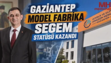 SEGEM statüsü - Model Fabrika'ya SEGEM Statüsü: Gaziantep Sanayisi İçin Y...