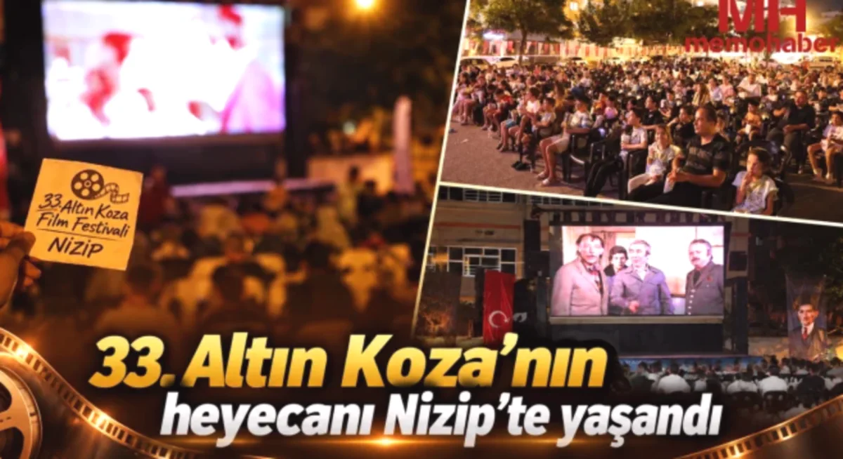 Nizip'te Yeşilçam Rüzgarı Esti