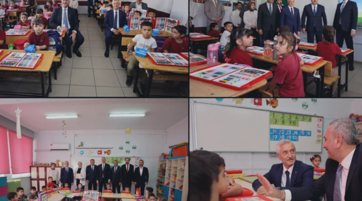 Öğrencilere Hediyelerle Gülümseme