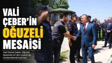 Oğuzeli gündemi - Oğuzeli Gündemi: Vali Çeber'den Kapsamlı İnceleme