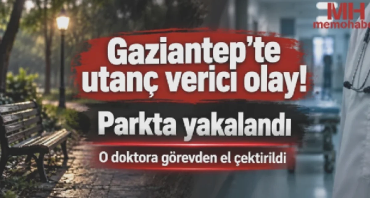 Parkta Skandal: Doktor Açığa Alındı