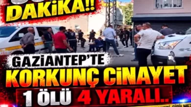 gaziantep cinayet - Şahinbey'de Cinayet: Eşini Öldürdü, 4 Yaralı
