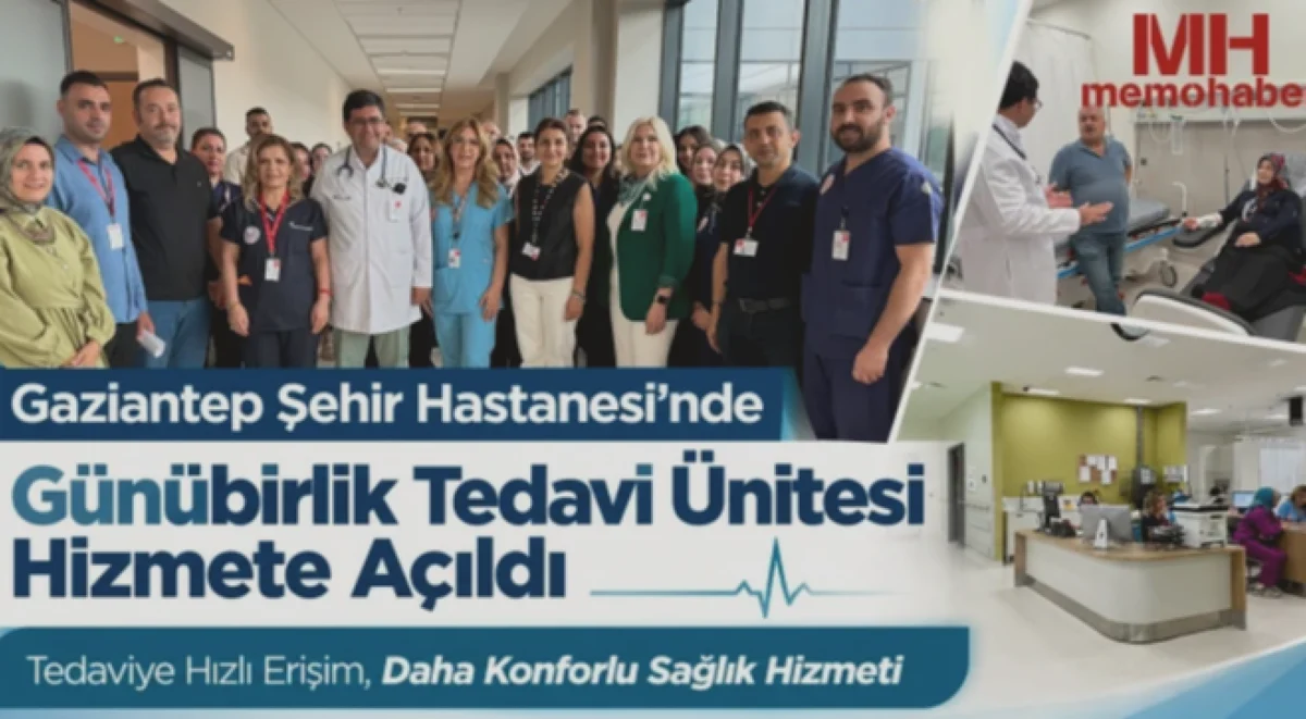 Şehir Hastanesi'nde Günübirlik Tedavi Devrim