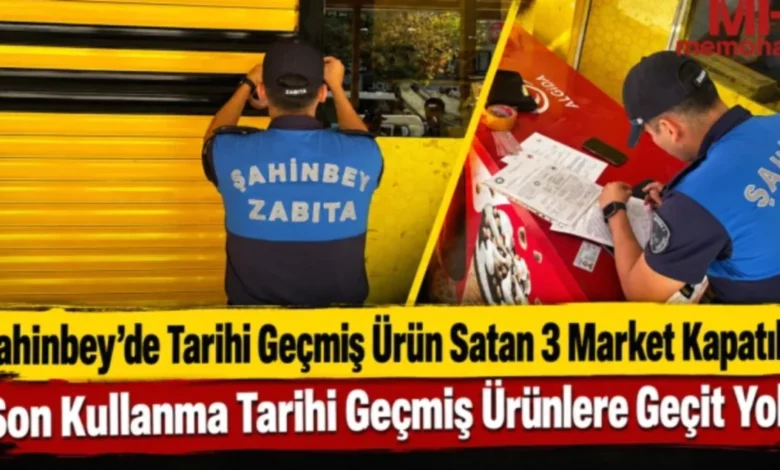 market kapatma - Son Kullanma Tarihi Geçmiş Ürün Satan Marketler Kapatıldı