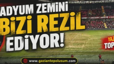 stadyum zemini - Stadyum Zemini Rezaleti: Gaziantep FK Sahası Perişan
