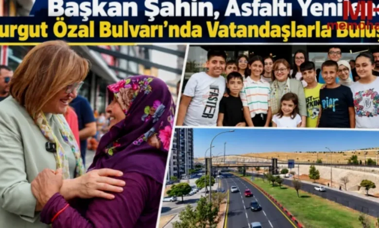 Turgut Özal Bulvarı - Turgut Özal Bulvarı: Şahin Vatandaşla Buluştu
