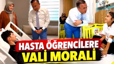 Vali Moral Verdi - Vali Moral Verdi: Hasta Öğrenciler Unutulmadı