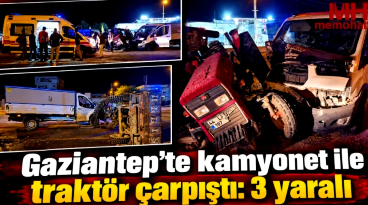 Yavuzeli'nde Traktör Kamyonet Çarpıştı: Yaralılar Var