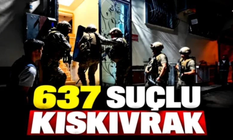 Gaziantep 637 kişi - 637 Kişi Yakalandı: Gaziantep'te Tehlike Sinyali