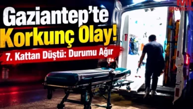 çocuk düştü - 7. Kattan Düşen Çocuk: Gaziantep'te Yürekler Ağzına Geldi