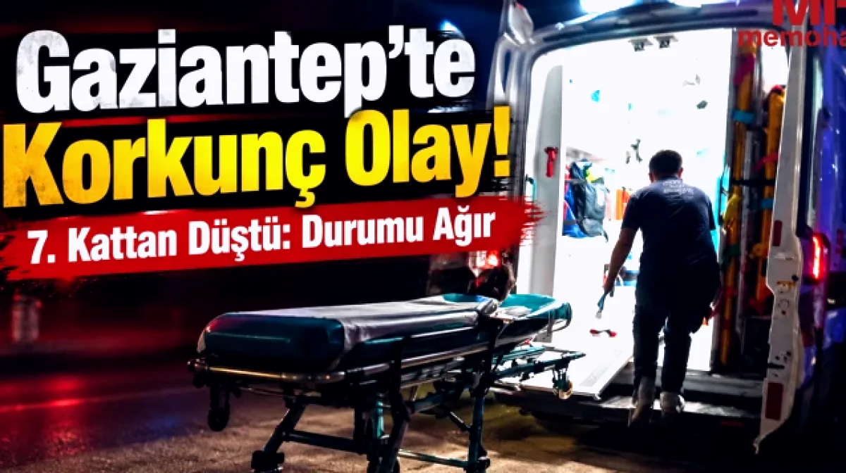 7. Kattan Düşen Çocuk: Gaziantep'te Yürekler Ağzına Geldi