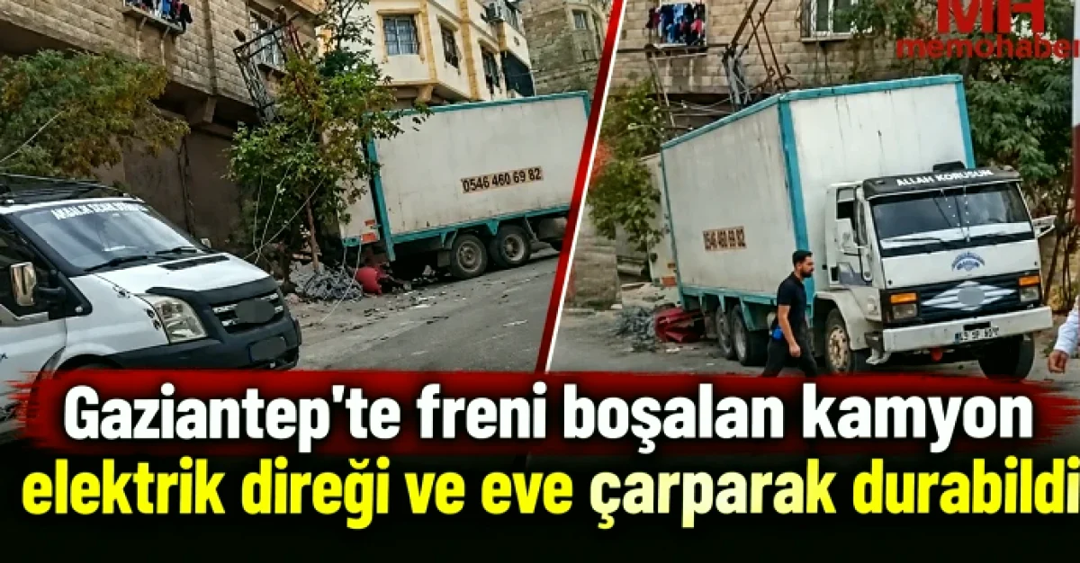 Akdere'de Kamyon Faciası Önledi