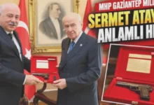 Atay Bahçeli Gaziantep - Atay'dan Bahçeli'ye Gaziantep Gündemi ve Hediye