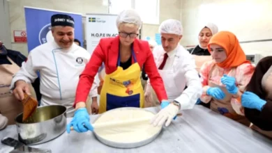 Gaziantep aşevinde baklava - Büyükelçiden Gaziantep aşevinde baklava sürprizi