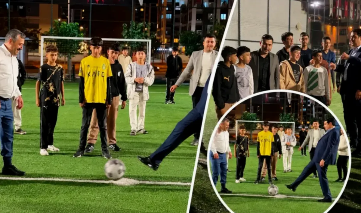 Eydibaba Mahallesi Park Açılışı ve Futbol Maçı