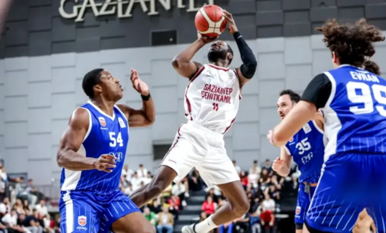Gaziantep Basketbol - Gaziantep Basketbol'dan Büyük Şov: Rakip Çaresiz!