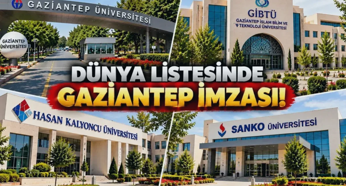 Gaziantep Bilim İnsanları Dünya Listesinde