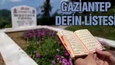 Gaziantep defin listesi - Gaziantep defin listesi