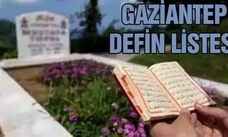 Gaziantep defin listesi - Gaziantep defin listesi