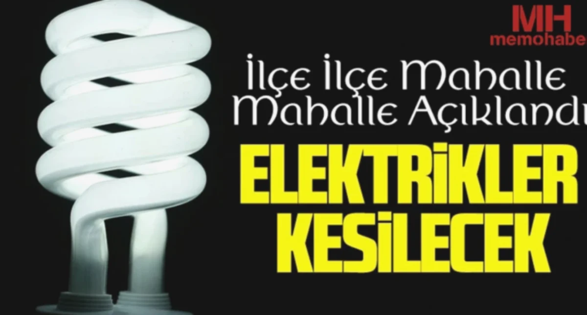 Gaziantep Elektrik Kesintisi