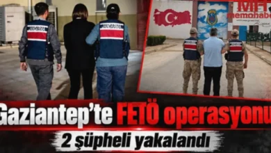 FETÖ operasyonu - Gaziantep FETÖ Operasyonu: Firari Hükümlü ve Şüpheli Tutu...