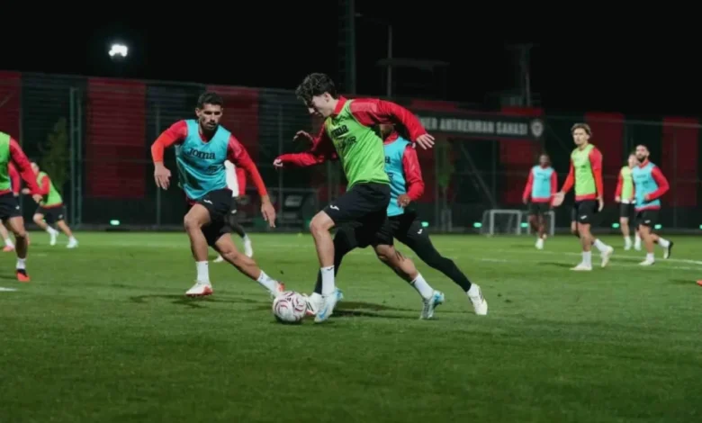 Gaziantep FK hazırlık - Gaziantep FK Hazırlık: Yılmaz'la Taktik Antrenman