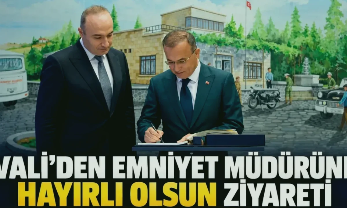 Gaziantep Huzuru: Vali Çeber'den Yeni Emniyet Müdürü'ne Z...