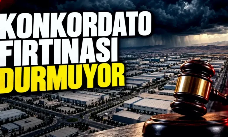 Gaziantep konkordato - Gaziantep konkordato dalgası: Beş şirkete mühlet
