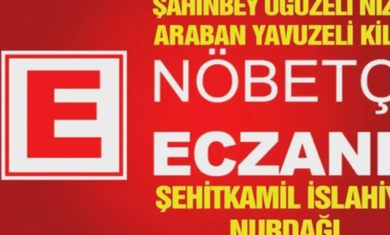 nöbetçi eczaneler - Gaziantep Nöbetçi Eczaneler Açık: Sağlık Yanınızda